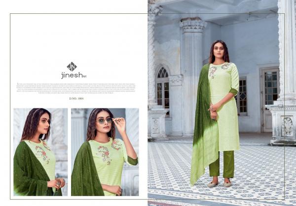 Jinesh Nx Aarvi 1 Cotton Stylist Festive Wear Readymade Salwar 